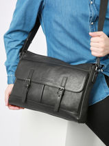 Business Tas Arthur & aston Zwart antonio 7-vue-porte